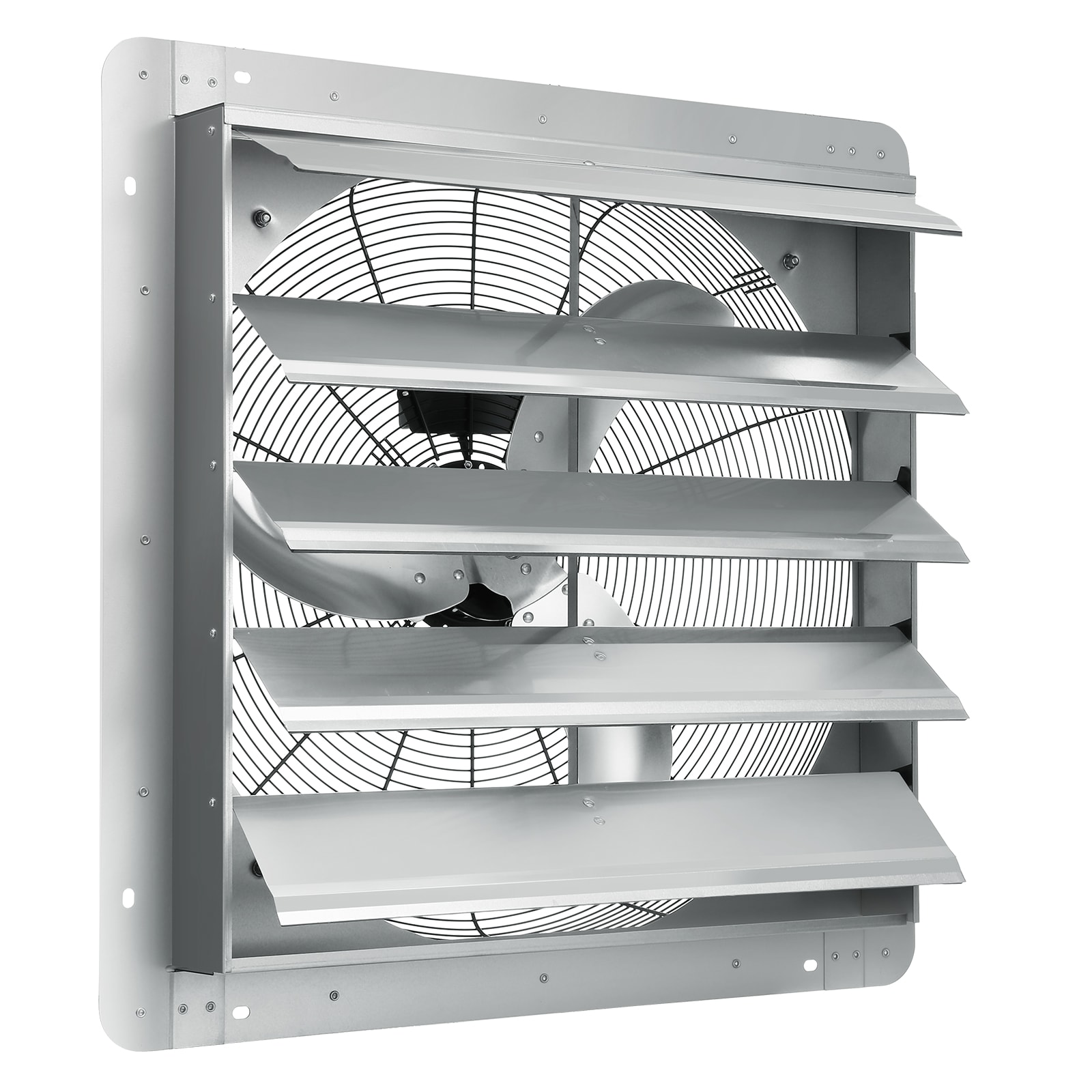 Shutter Exhaust Fan High-speed Wall Mounted Ventilator For Sheds_voghion.com